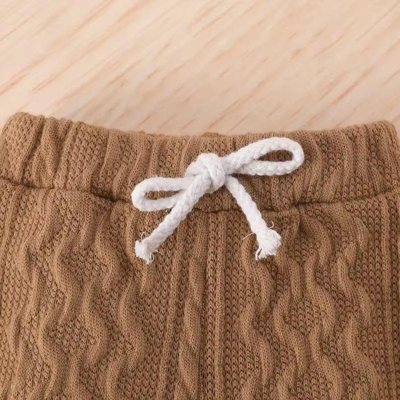 Ensemble Bébé Mixte (Automne) : Pull en Maille & Pantalon Chaud