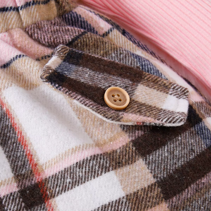 Douceur Printanière : L'Ensemble Rose et sa Robe Chasuble Décontractée