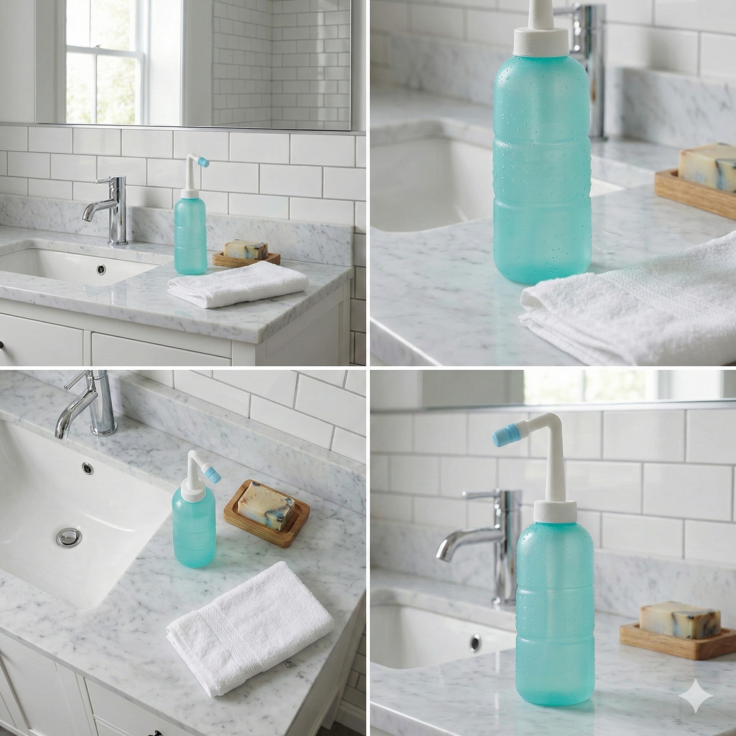 Le Soulagement Immédiat : Douche Intime Portable pour le Post-Partum (500ml)