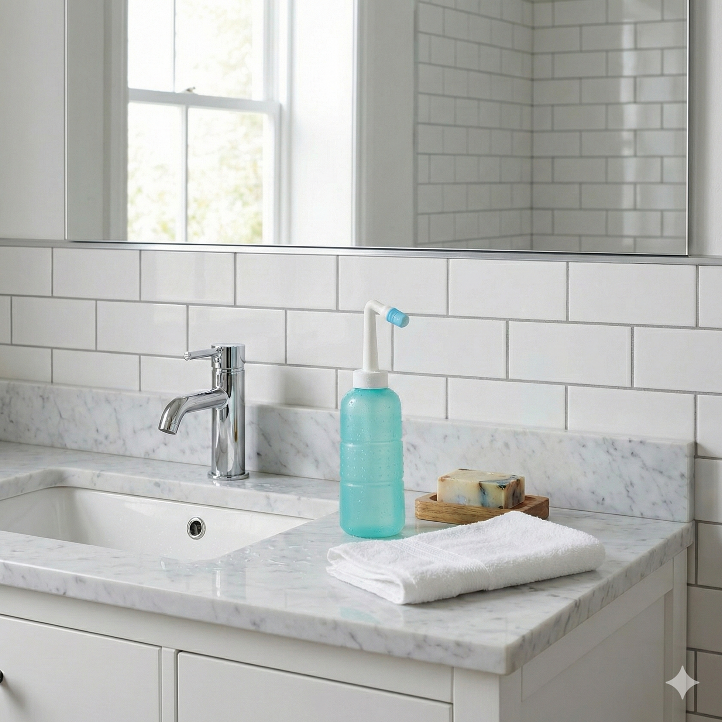 Le Soulagement Immédiat : Douche Intime Portable pour le Post-Partum (500ml)