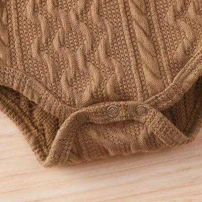 Ensemble Bébé Mixte (Automne) : Pull en Maille & Pantalon Chaud